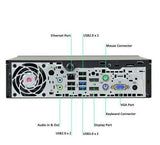 HP i5 EliteDesk USDT Desktop Computer PC- Refurbished
