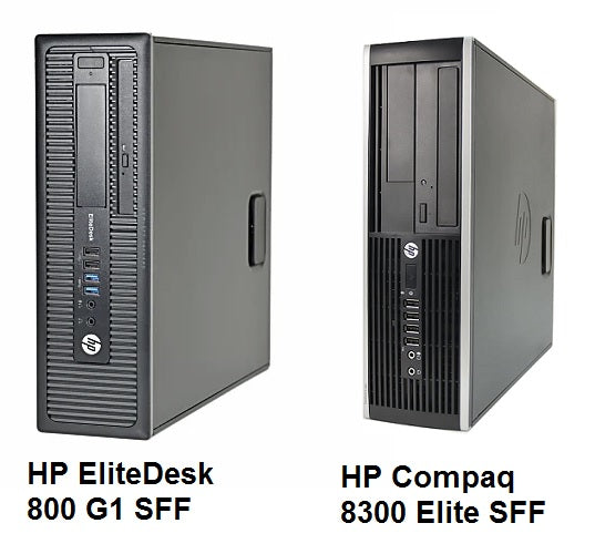 What type of RAM (Memory) is compatible with HP Compaq 8300 Elite SFF and HP EliteDesk 800 G1 SFF?