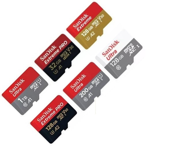 Sandisk Micro SD Card Memory 32GB 64GB 128GB 256GB 512GB 1TB Extreme Ultra Pro