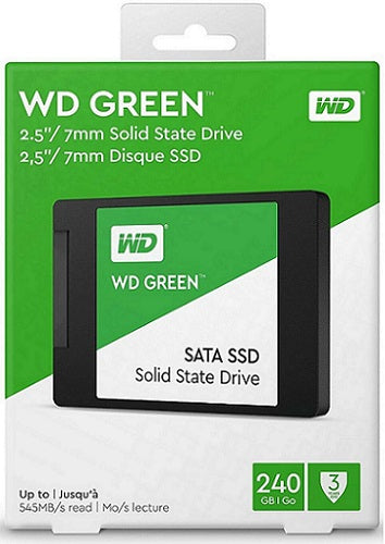 Slud over Berolige 240GB Western Digital Laptop Solid State Drive WDS240G2G0A STRE – Computer  HDD