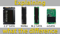 1TB SATA III 6Gb/s TLC NAND Flash M.2 NGFF (2280) Solid State Drive SSD